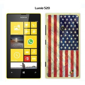Nokia Lumia 520 US Flagge besetzt