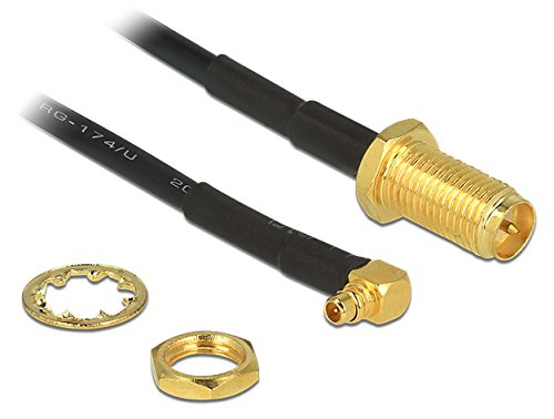 Delock Kabel anteny RP-SMA &gt MMCX 90 320mm 88936