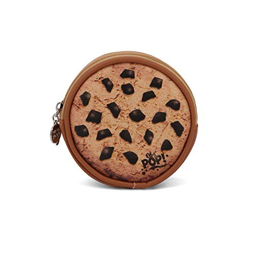 Oh My Pop Oh My Pop! Cookies-Round Purse Portfel na monety 12 centimeter brązowy (Brown)