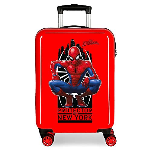 MARVEL Marvel Spiderman Geo Red Cabin walizka 37 x 55 x 20 cm, sztywny zamek szyfrowy ABS, 34 l, 2,6 kg, 4 podwójne kółka bagaż ręczny 2411762