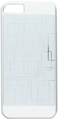 Monoprice Neutra Schutzhülle für iPhone 5 / 5S (Stahl, Polykarbonat, Soft Touch) silberfarben