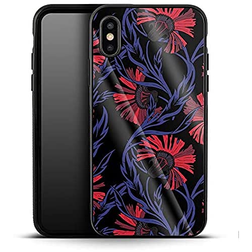 Luksusowe etui na telefon komórkowy Midnight Floral Apple iPhone XS Max