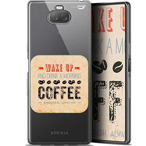 Etui ochronne do Sony Xperia 10 Plus, 6,5 cala, motyw Wake Up with Coffee