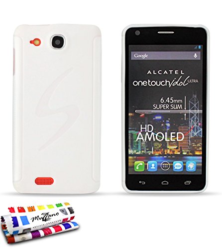 Alcatel 'muzzano etui ochronne do One Touch Idol Ultra, biały