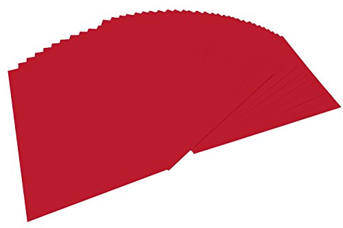 Folia Papier kartonowy 130 g A4 - czerwony 6418
