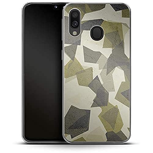 Smartfon silikonowe etui na telefon komórkowy Geometryczne Camo Green Samsung Galaxy A40
