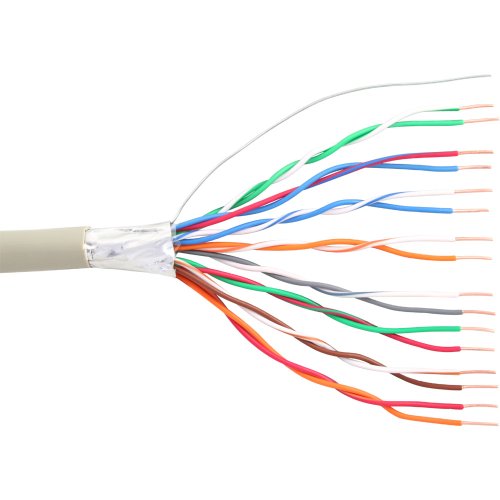 InLine Telefoniczny Kabel 16 wire solid installation 8x2x06mm ekranowany 25m 69978C