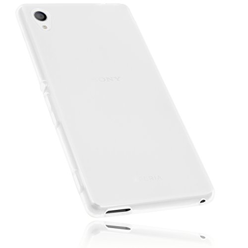mumbi etui kompatybilne z Sony Xperia M4 Aqua etui na telefon komórkowy, przezroczyste białe