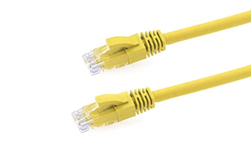 MicroConnect RJ-45/RJ-45 kat.6 U/UTP 2m Żółty UTP602YBOOTED