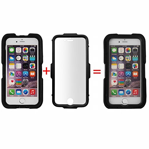 Mocca Design Mocca designerska g60008 Anti Schock pokrowiec do iPhone 6, w kolorze czarnym G60008 NOIR