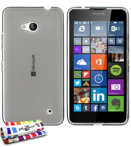 Microsoft Muzzano CASPERIA ORIGINAL F1584436 Le Glossy Hybrid weiche Schutzschale für Lumia 640 grau