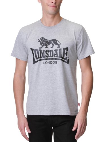 Lonsdale Promo męskie spodenki sportowe (T-shirt Logo), kolor: szary , rozmiar: s