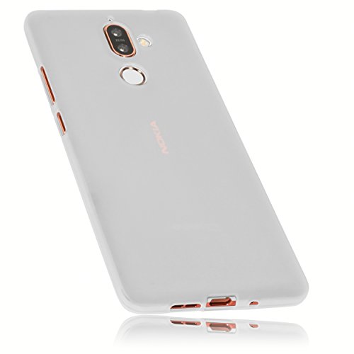 mumbi Etui kompatybilne z Nokia 7 Plus Handy Case etui na telefon komórkowy, przezroczyste białe