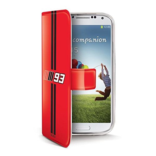 Nilox nxmm93as4r Diary mm93 Galaxy S4 Schutzhülle rot