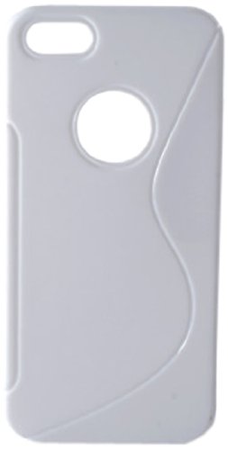 Ksix Etui TPU S STYLE dedykowane do Apple iPhone SE/5S/5 białe B0914FTP02S