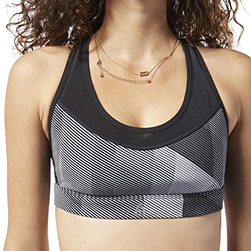 Reebok Damski biustonosz Os Hero Racer Bra P-Ver D Sport, czarny, XXS