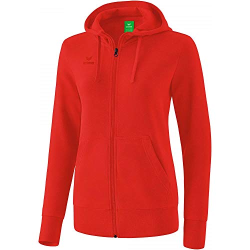 Erima Erima Basic damska bluza z kapturem, czerwona, 34 2072002