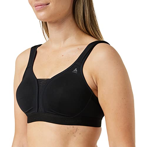 Odlo biustonosz damski Sports Bra Padded HIGH czarny czarny 95D 13071D_15000_95