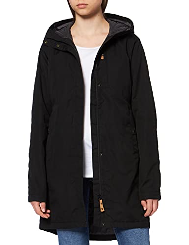 Fjallraven Kiruna kurtka damska pikowana, parka W, czarny, XS