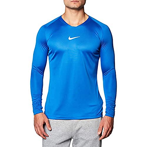 Nike męska koszulka z długim rękawem M Nk Dry Park 1stlyr Jsy Ls niebieski Royal Blue/(White) X-L