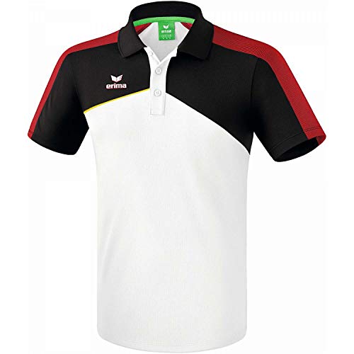 Erima męska Premium One 2.0 koszulka polo, biały, 46 1111816
