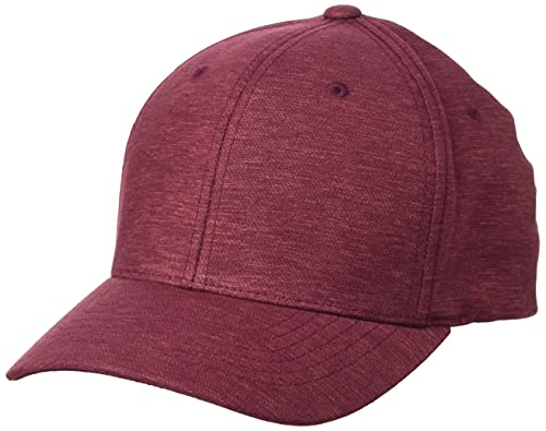 Flexfit czapka z daszkiem, uniseks, naturalny melanż, dla kobiet i mężczyzn, czerwony, L-XL