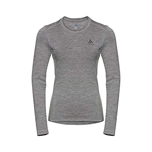 ODLO Suw Top Crew Neck L/S Natural 100% Merin podkoszulka damska, wielokolorowa, l 110811