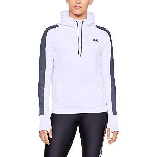 Under Armour damska koszulka z długim rękawem White/Utility Blue XL