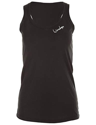 WINSHAPE WINSHAPE damski tanktop Winshape damski bardzo lekki modal tanktop Mct006, Winshape Dance Style, fitness, czas wolny sport joga trening czarny czarny S MCT006-SCHWARZ-S
