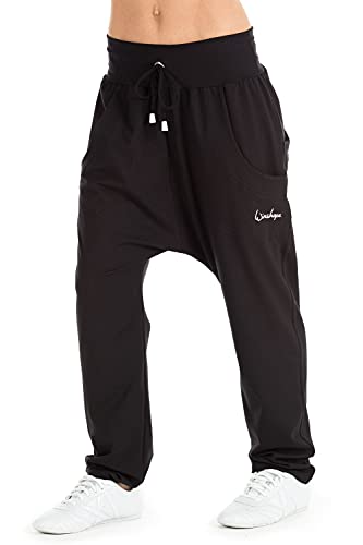 WINSHAPE Winshape WH13 Dance Yoga Pilates damskie spodnie treningowe uniseks czarny czarny M WH13-SCHWARZ-M