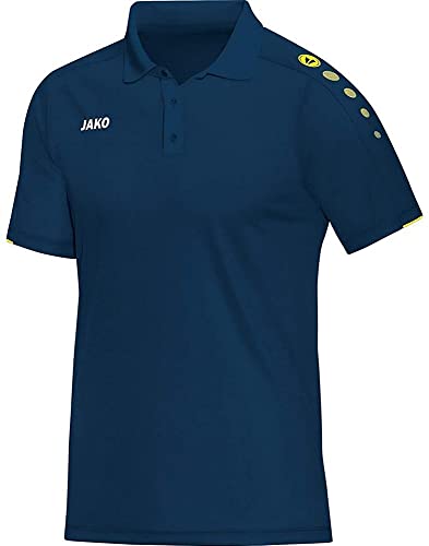 JAKO Classico Polo, Nightblue/Citro, L