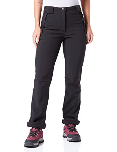 CMP damskie spodnie softshellowe czarny (U901) czarny (U901) 36 3A00486N
