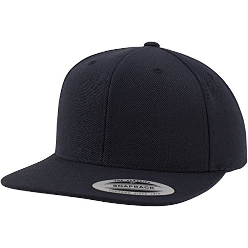 Flexfit Classic Snapback Cap, czapka uniseks dla kobiet i mężczyzn, jeden rozmiar, kolor ciemnoniebieski 6089M