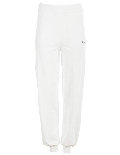 WINSHAPE WINSHAPE Wh12 damskie spodnie treningowe z przewiewnymi nogawkami biały M WH12-WEISS-M
