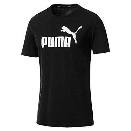 Puma Ess Logo Tee T-shirt męski szary szary (Medium Gray Heather) S 851740