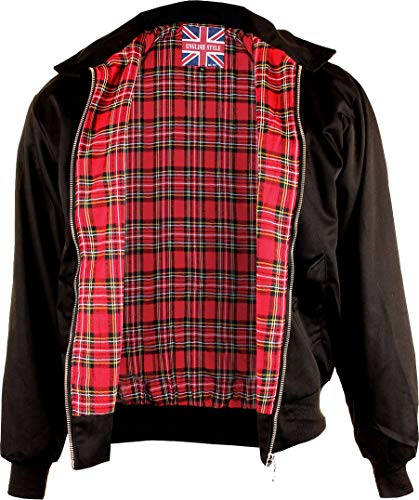 Harrington Knightsbridge kurtka czarna kurtka męska kurtka jesienna Scoooterjacke Bomber, czarny, s