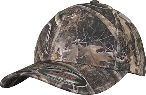 Flexfit True Timber kanati Camo Cap specjalny Camouflage wzory na dookoła czapki zamknięte, wielokolorowa, S/M 6988