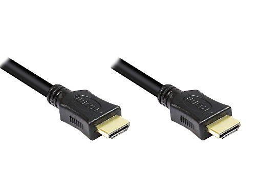 Good Connections Kabel HDMI-Kabel Ethernet A - A St/St 5.00m sw gold - 4514-050