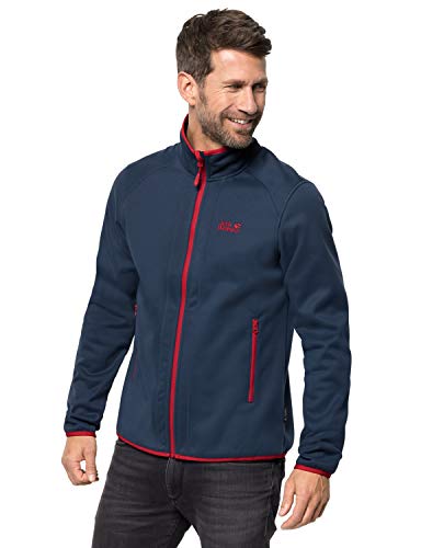 Jack Wolfskin Męska kurtka polarowa Hydro fioletowy Dark Indigo 2 1707711