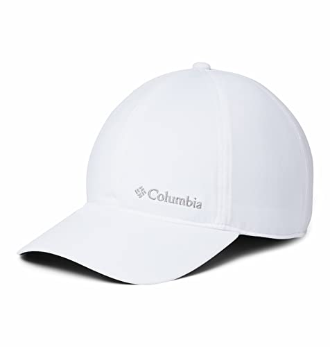 COLUMBIA unisex Coolhead II, czapka bejsbolowa, z włókien syntetycznych, rozmiar uniwersalny (regulowana), biały, w rozmiarze uniwersalnym