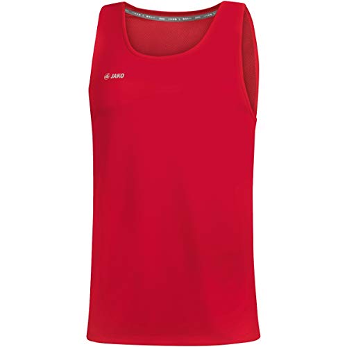 JAKO JAKO Tank Top Run 2.0 dla dzieci, uniseks czerwony czerwony 152 6075