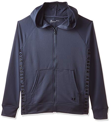 Under Armour koszulka damska Tech Terry Fz z długim rękawem Downpour Grey/Black M 1344487-044-Medium