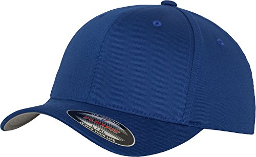 Flexfit Czapka bejsbolowa unisex Wooly Combed, królewski, XL/XXL, Royal, XXL