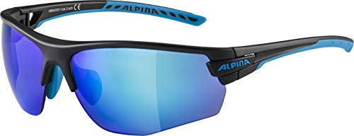 Alpina Tri-Scray 2.0 HR Okulary, black matt-cyan/blue mirror 2020 Okulary A8642 3 31