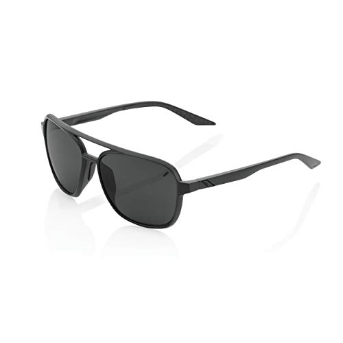Aviator 100% Kasia Round Okulary, matte black/black mirror 2020 Okulary przeciwsłoneczne HU-GLA-0221/1005/unis