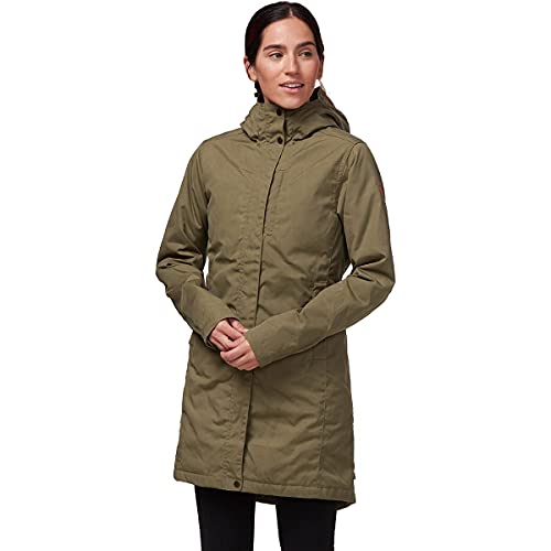 Fjallraven Kiruna kurtka damska pikowana, parka W - S zielony 89644