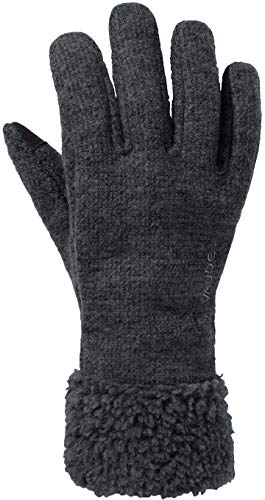 Vaude Tinshan IV Rękawiczki Kobiety, phantom black 6 2019 Rękawiczki dotykowe do smartphona 416066780600