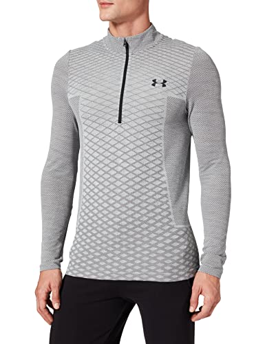 Under Armour męski Vanish bezszwowy zamek błyskawiczny 1/2 nowość rozgrzewka Mod Gray/Black XL