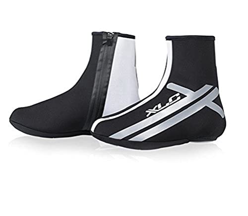 XLC Cycle Booties BO-A03 Black White, czarny 2510002500