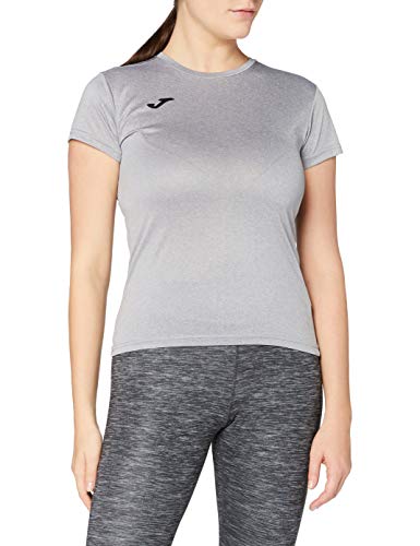 Joma spędzania wolnego czasu/DA koszulki camiseta Combi Woman Gris M/C 900248.250 Szary, szary, 164 900248.250_XS